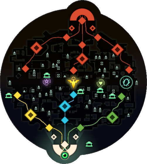 Deadlockのマップ地形図